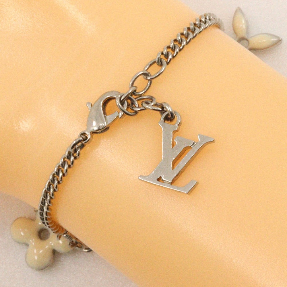 Louis Vuitton Sweet Monogram Charm Bracelet Metal with Enamel, SILVER, METAL, Bracelet