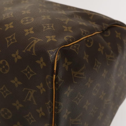 Louis Vuitton Keepall Bag Monogram Canvas, BROWN, CANVAS, Travel bag