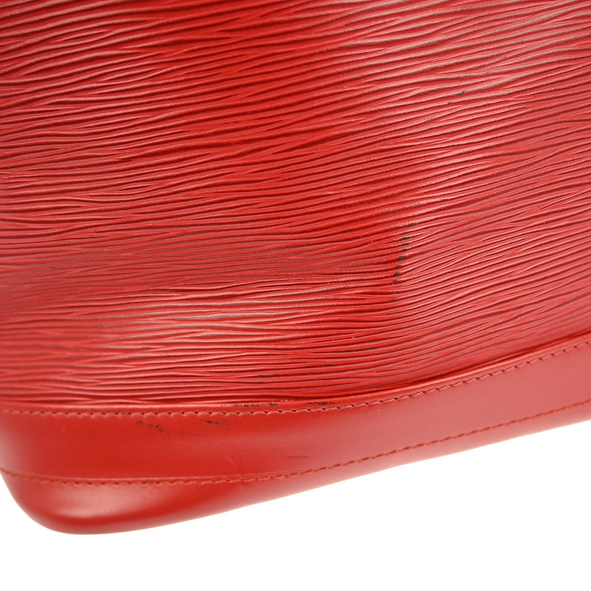 Louis Vuitton Noe Handbag Epi Leather, RED, LEATHER, Shoulder bag