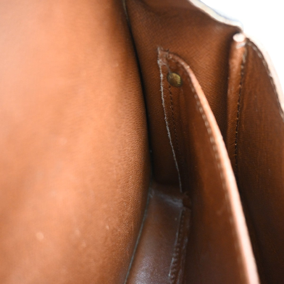 Louis Vuitton Cartouchiere Handbag Monogram Canvas, BROWN, CANVAS, Shoulder bag