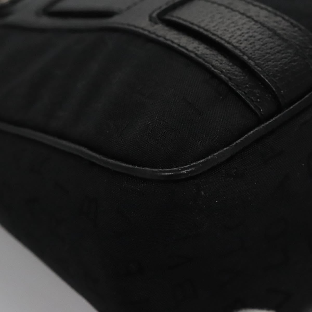 Bvlgari B.Zero1 Logomania Bag Canvas with Leather, BLACK, CANVAS, Handbag