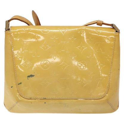 Louis Vuitton Thompson Street Handbag Monogram Vernis, BEIGE, PATENT_LEATHER, Handbag