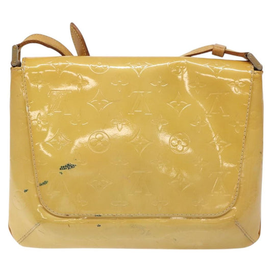 Louis Vuitton Thompson Street Handbag Monogram Vernis, BEIGE, PATENT_LEATHER, Handbag