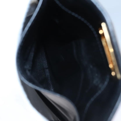 Salvatore Ferragamo Gancini Flap Wallet Leather, BLACK, LEATHER, Wallets