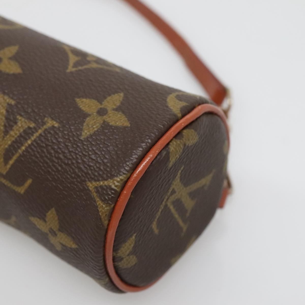 Louis Vuitton Papillon Pochette Monogram Canvas, BROWN, CANVAS, Handbag
