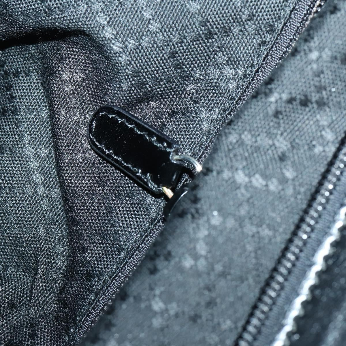 Gucci Vintage Shoulder Bag Canvas, BLACK, CANVAS, Shoulder bag