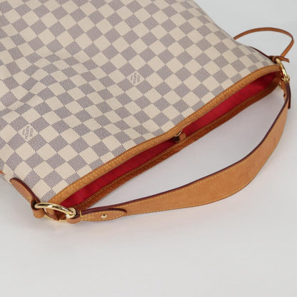 Louis Vuitton Delightful NM Handbag Damier, WHITE, CANVAS, Handbag