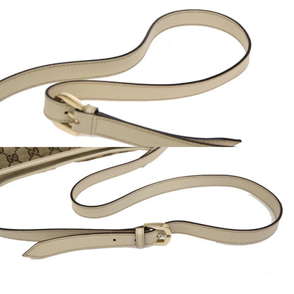 Gucci Abbey D-Ring Messenger Bag GG Canvas, BROWN, CANVAS, Shoulder bag