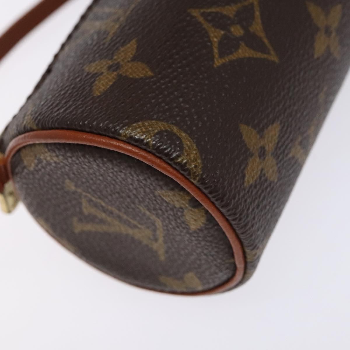 Louis Vuitton Papillon Pochette Monogram Canvas, BROWN, CANVAS, Handbag