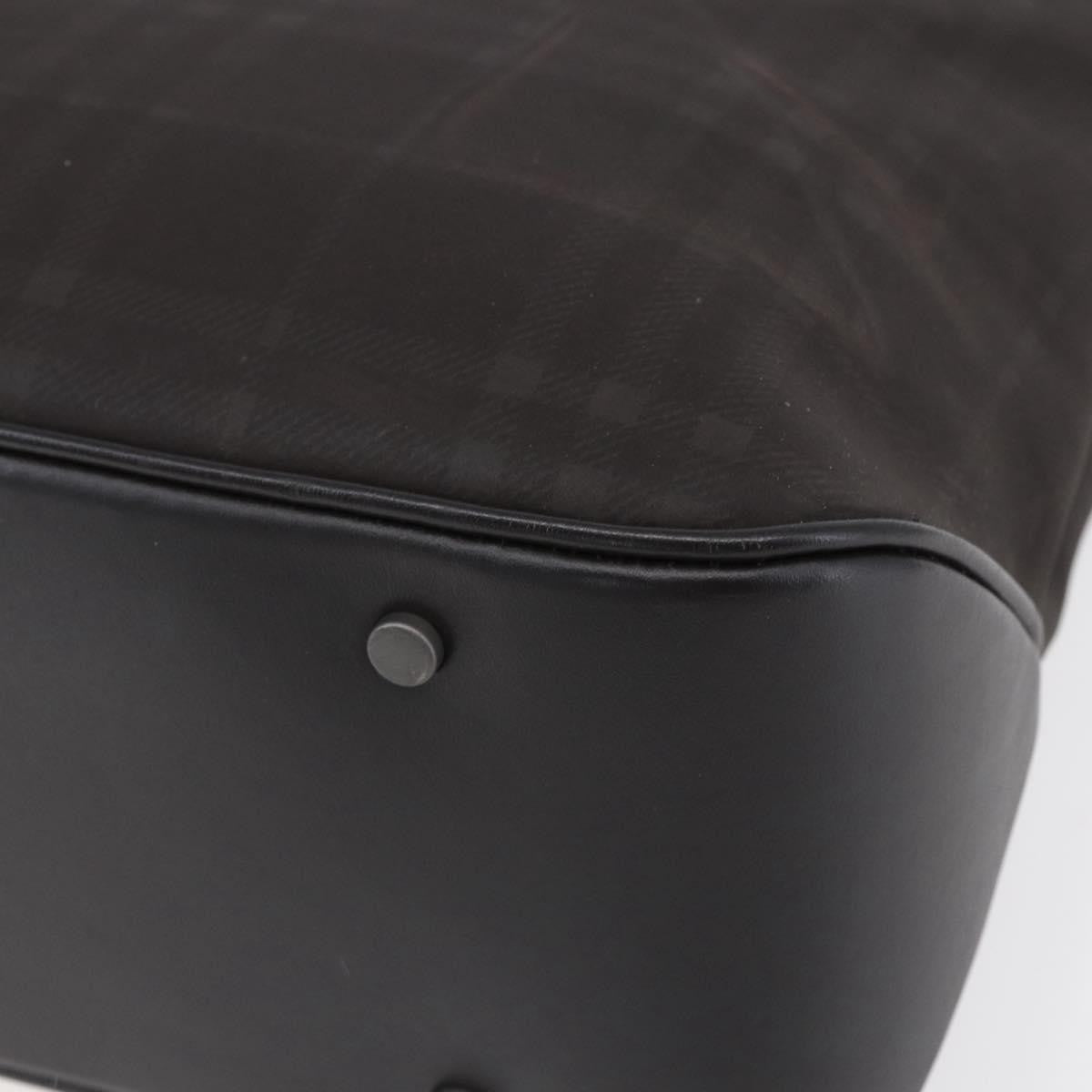 Burberry Nova Handbag Canvas, BROWN, PVC, Handbag