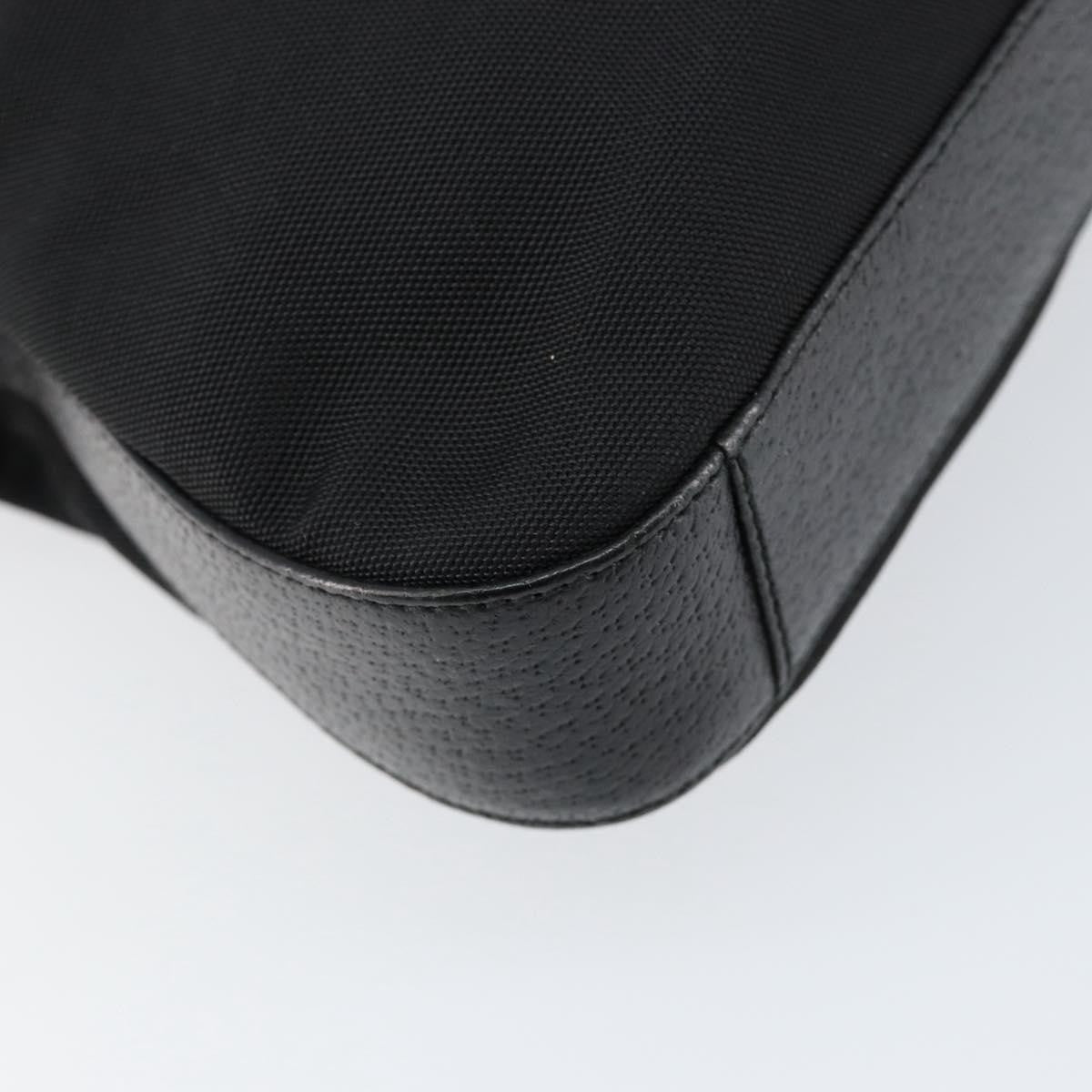Gucci Vintage Shoulder Bag Nylon, BLACK, NYLON, Shoulder bag