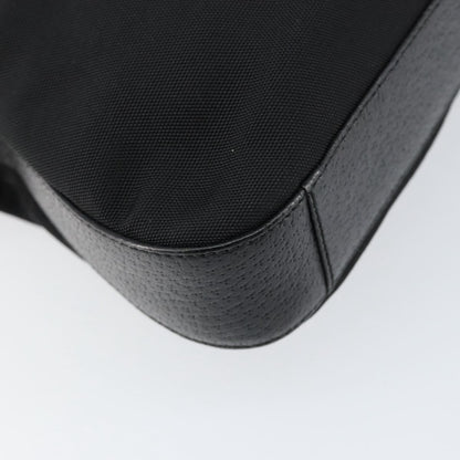 Gucci Vintage Shoulder Bag Nylon, BLACK, NYLON, Shoulder bag