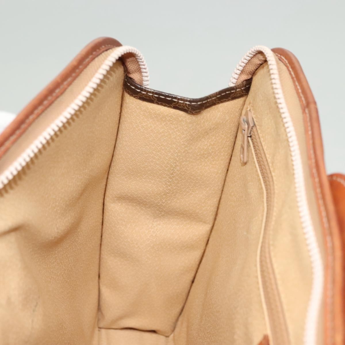 Celine Macadam Briefcase Canvas and leather, BROWN, CANVAS, Briefcase