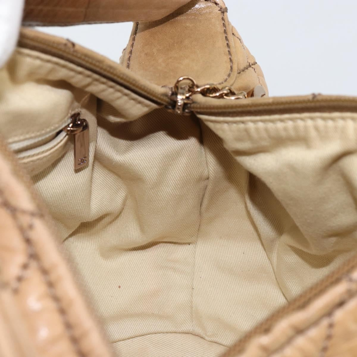 Chanel Cloudy Bundle Hobo Quilted Lambskin, BROWN, LEATHER, Handbag