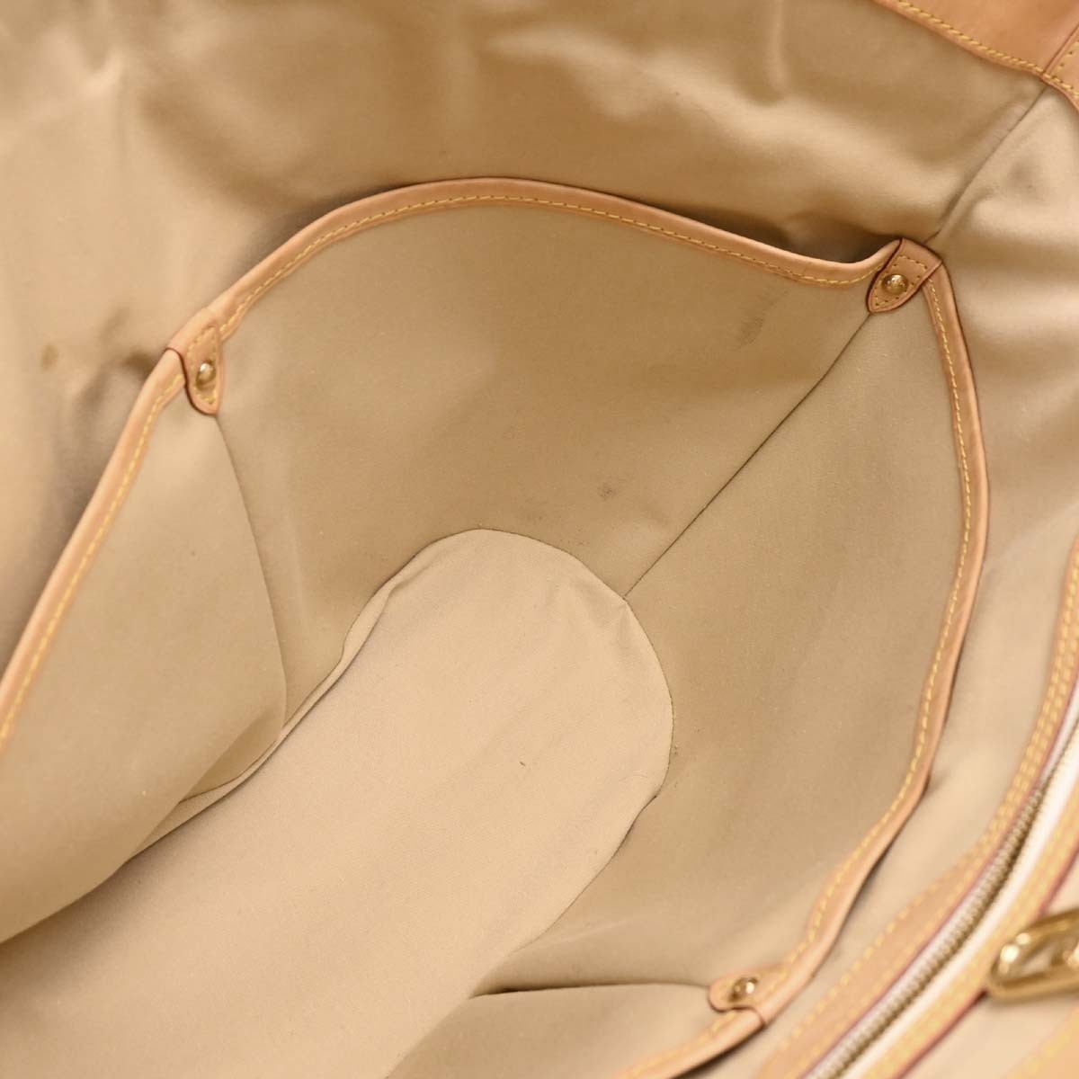 Louis Vuitton Pampelonne Handbag Damier, WHITE, CANVAS, Tote bag