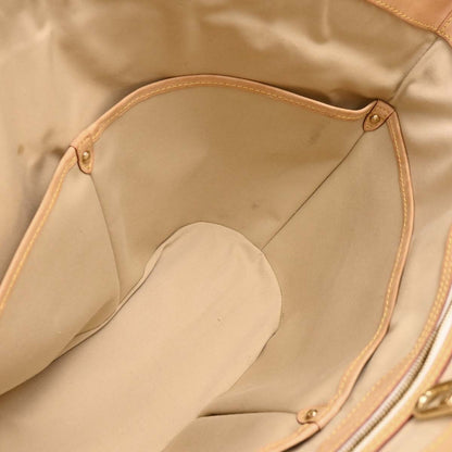 Louis Vuitton Pampelonne Handbag Damier, WHITE, CANVAS, Tote bag