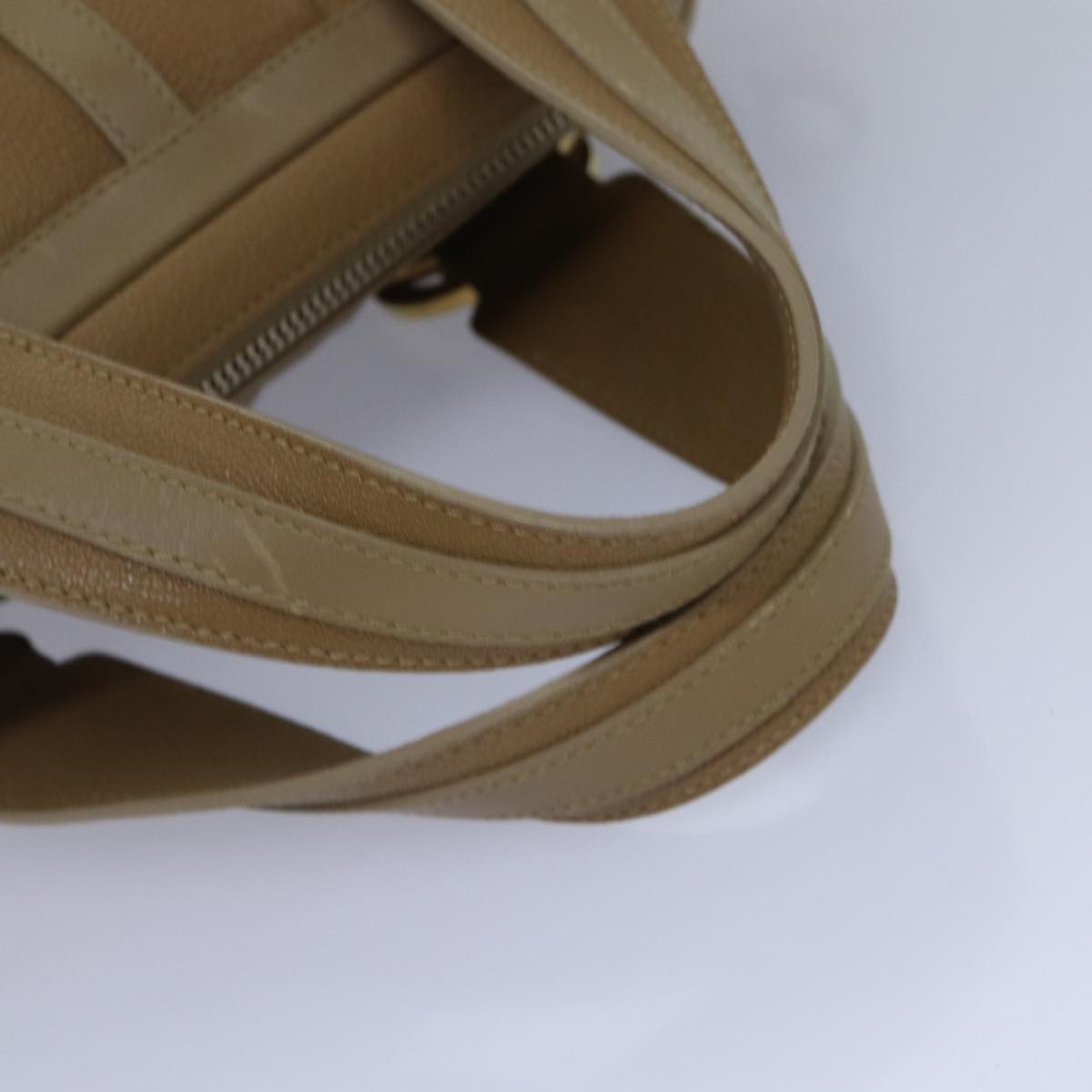 Bvlgari Doppio Handbag Leather, BROWN, LEATHER, Handbag