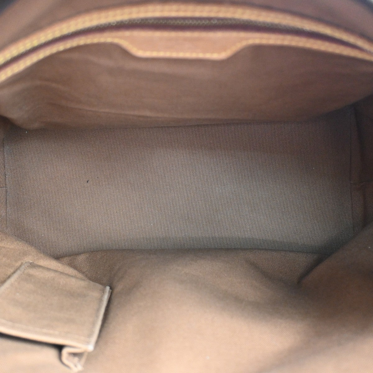 Louis Vuitton Cabas Mezzo Monogram Canvas, BROWN, CANVAS, Tote bag