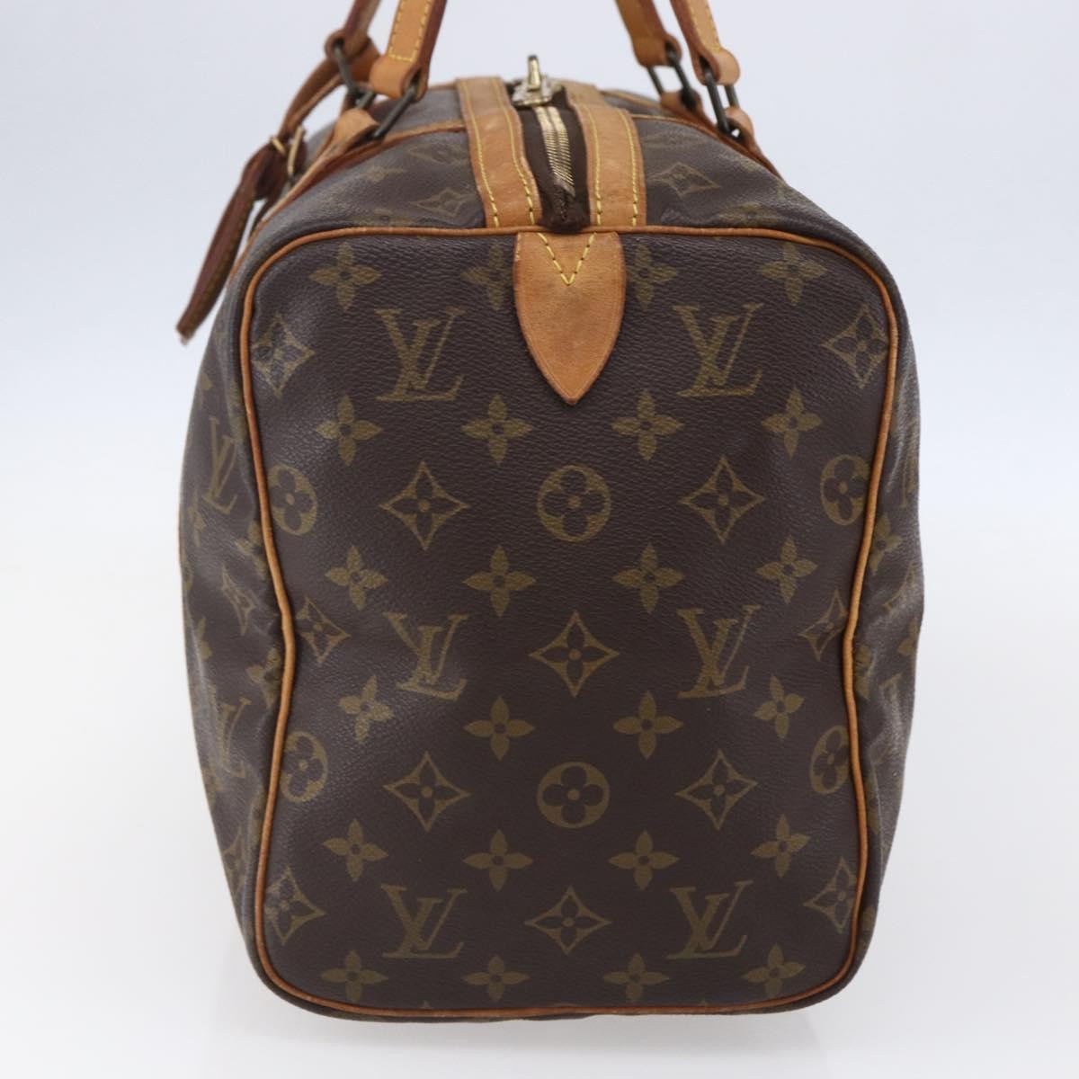 Louis Vuitton Sac Souple Handbag Monogram Canvas, BROWN, CANVAS, Travel bag