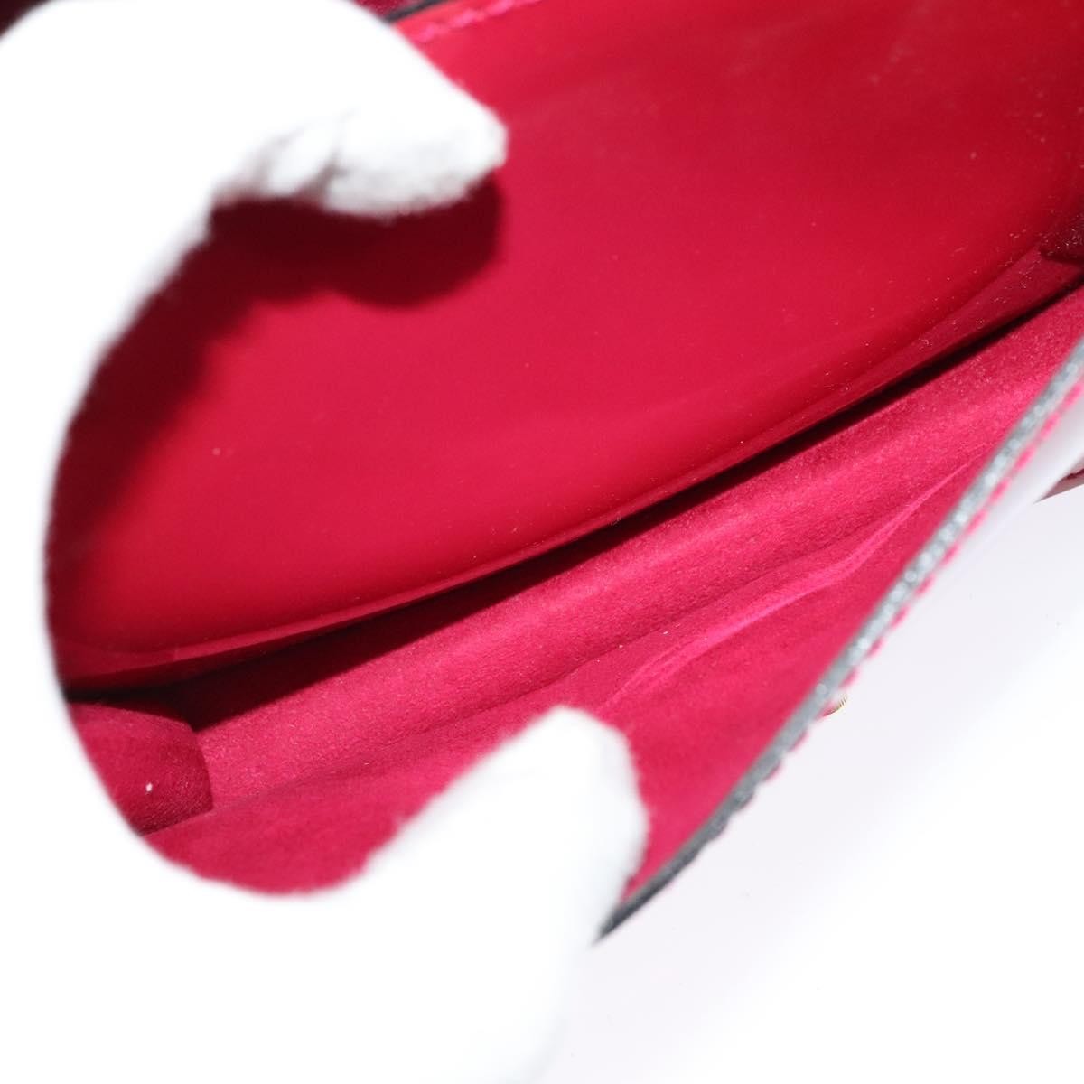 Louis Vuitton Monceau Handbag Vernis, RED, PATENT_LEATHER, Handbag