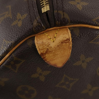 Louis Vuitton Keepall Bag Monogram Canvas, BROWN, CANVAS, Travel bag