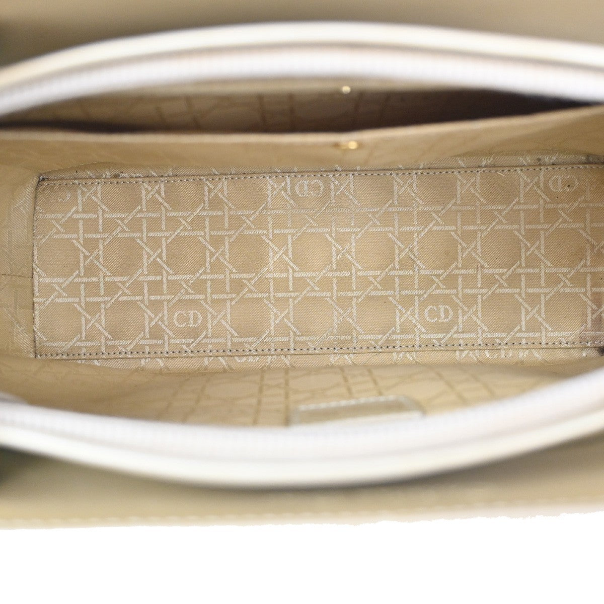 Christian Dior Malice handbag Patent leather, BEIGE, PATENT_LEATHER, Handbag