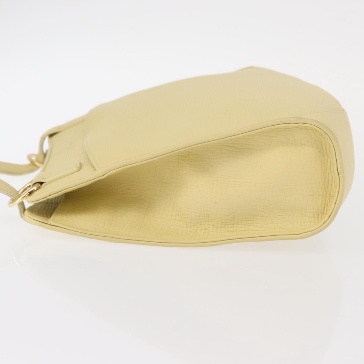 Loewe Vintage Shoulder Bag Leather, YELLOW, LEATHER, Shoulder bag