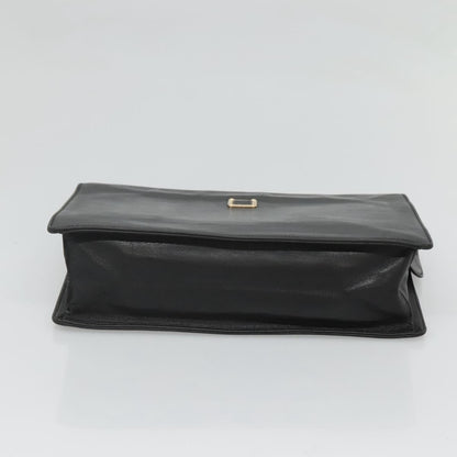Loewe Anagram Clutch Bag Leather, BLACK, LEATHER, Clutche & pouche