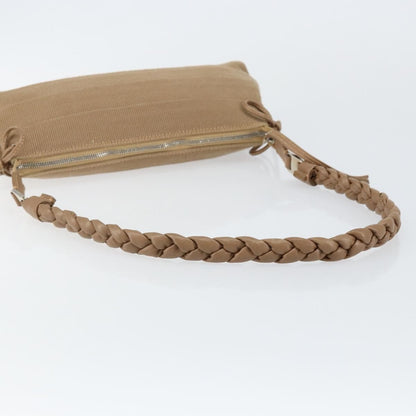 Salvatore Ferragamo Vala Shoulder Bag Nylon, BEIGE, NYLON, Shoulder bag