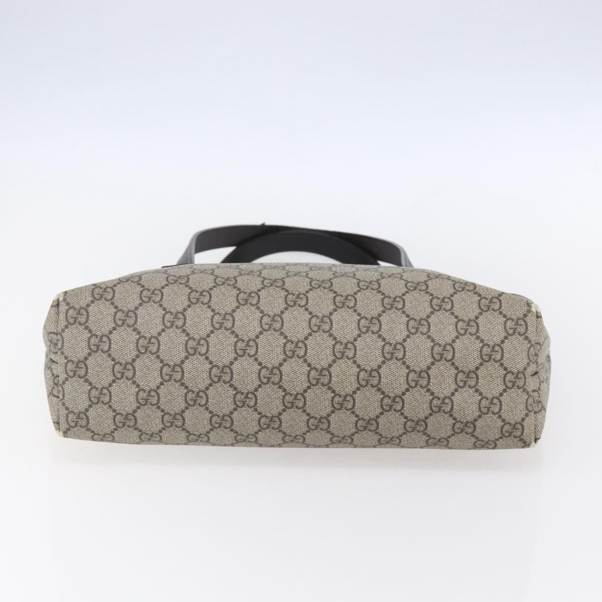 Gucci Plus Tote GG Coated Canvas with Leather, BEIGE, CANVAS, Tote bag