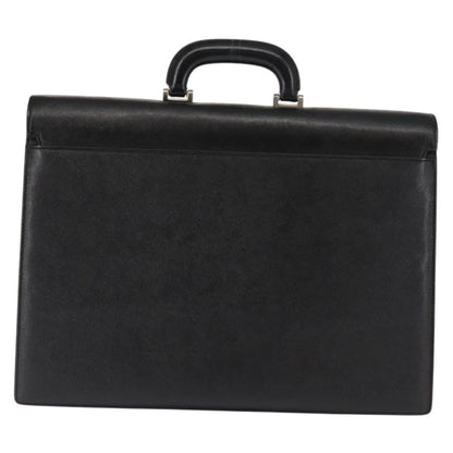 Burberry Briefcase Leather, BLACK, LEATHER, Briefcase