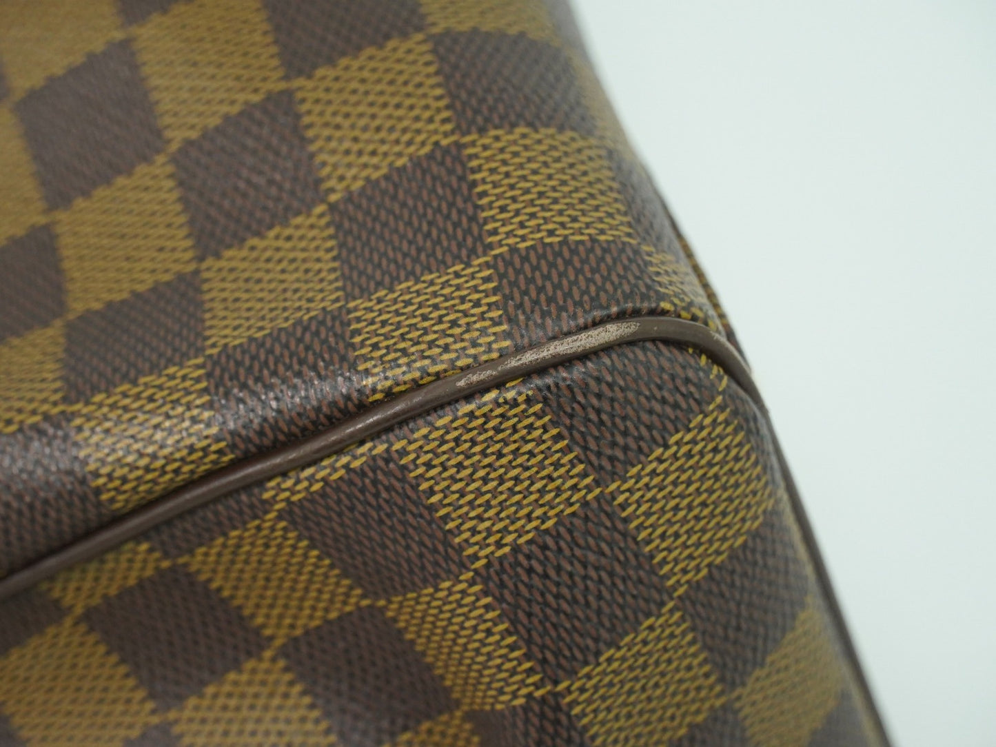 Louis Vuitton Trevi Handbag Damier, BROWN, CANVAS, Handbag