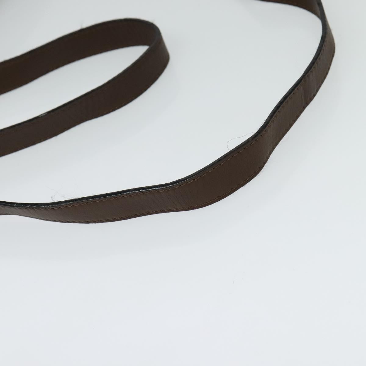 Celine Circle logo Suede and Leather, BROWN, SUEDE, Shoulder bag