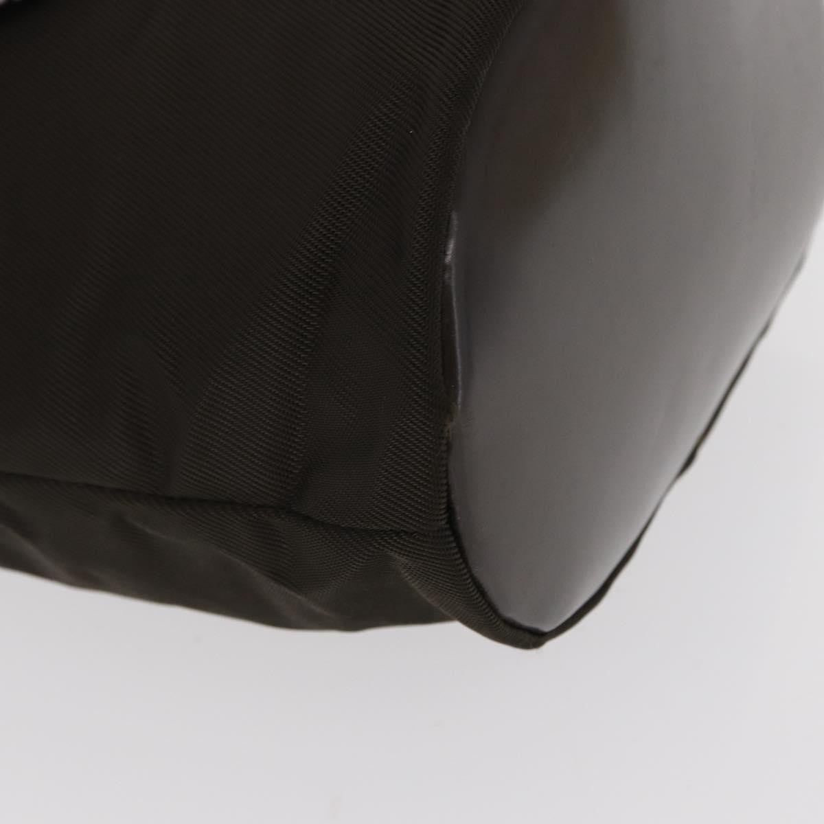 Gucci Vintage Bamboo Sling Backpack Nylon, KHAKI, NYLON, Backpack