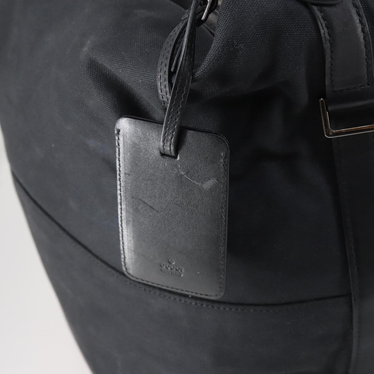 Gucci Vanity Tote Canvas, BLACK, CANVAS, Handbag