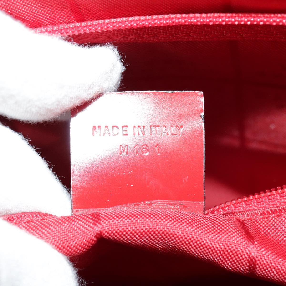 Celine Handbag Patent leather, RED, PATENT_LEATHER, Handbag