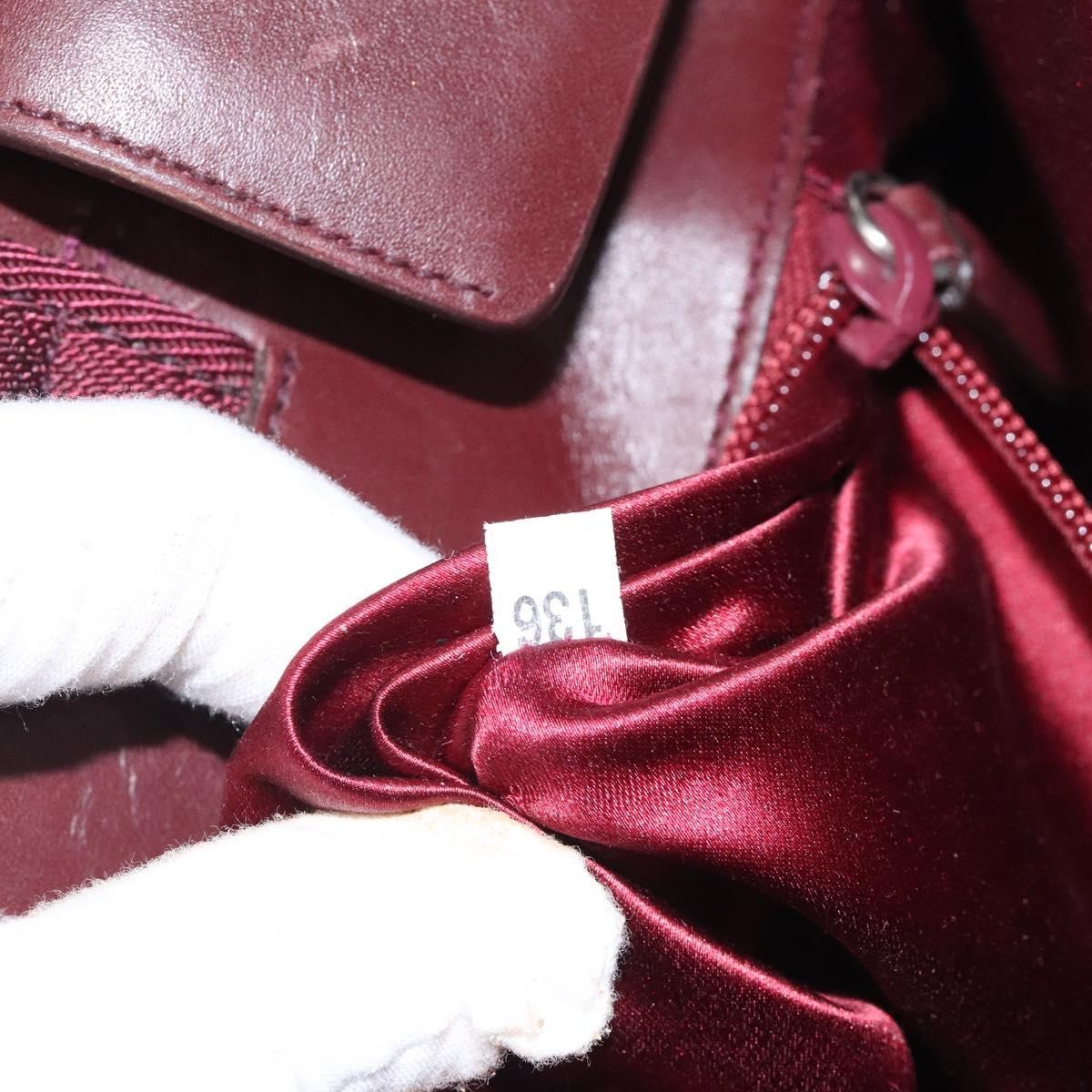 Prada Vintage Shoulder Bag Leather, BEIGE, LEATHER, Shoulder bag