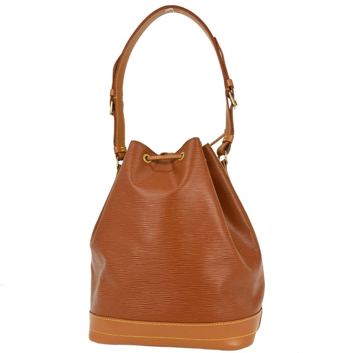 Louis Vuitton Noe Handbag Epi Leather, BROWN, LEATHER, Shoulder bag