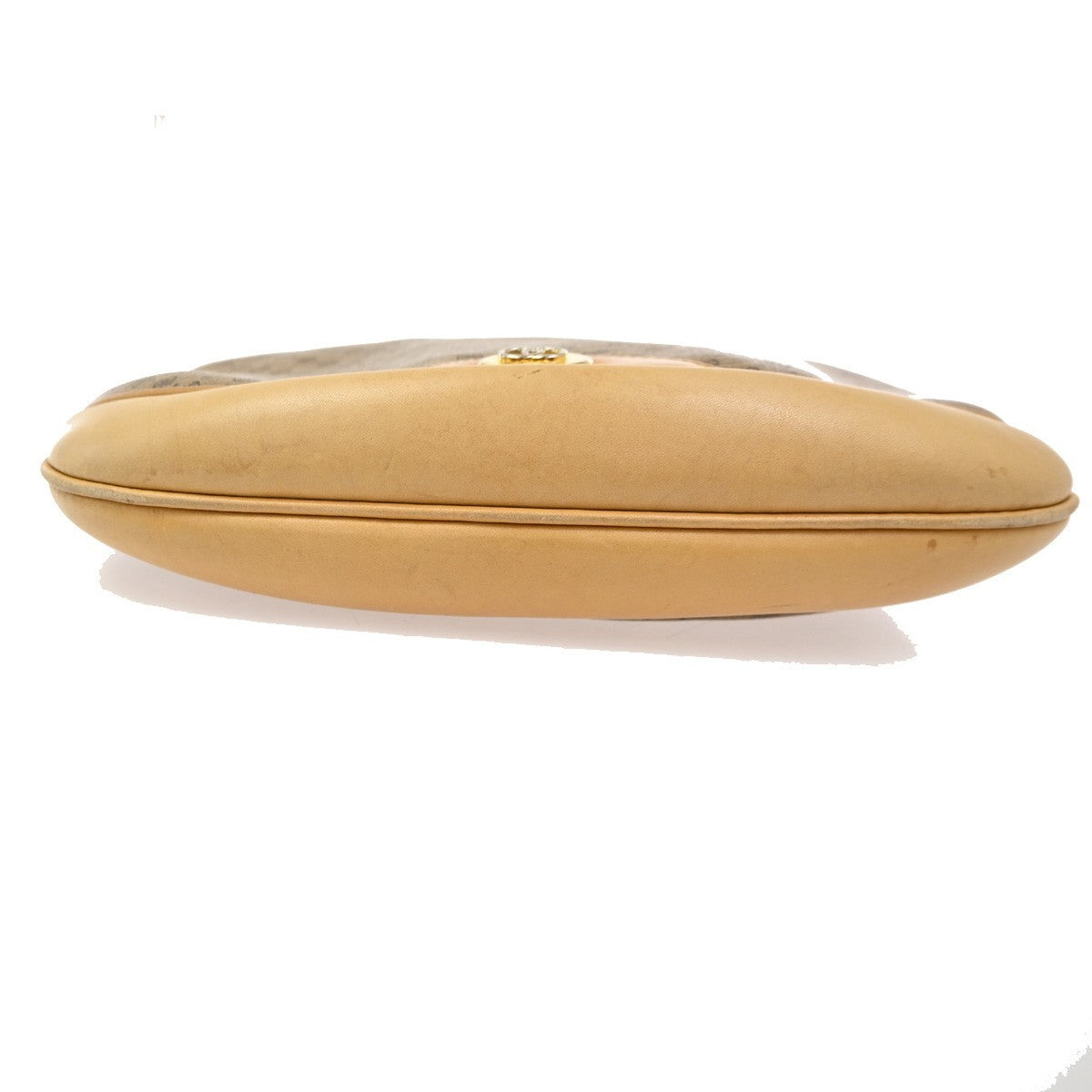 Gucci Vintage Shoulder Bag GG Coated Canvas, BROWN, PVC, Shoulder bag