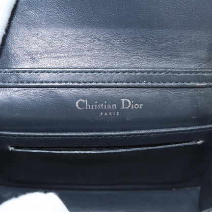Christian Dior Diorama Wallet on Chain Enamel, SILVER, PATENT_LEATHER, Shoulder bag
