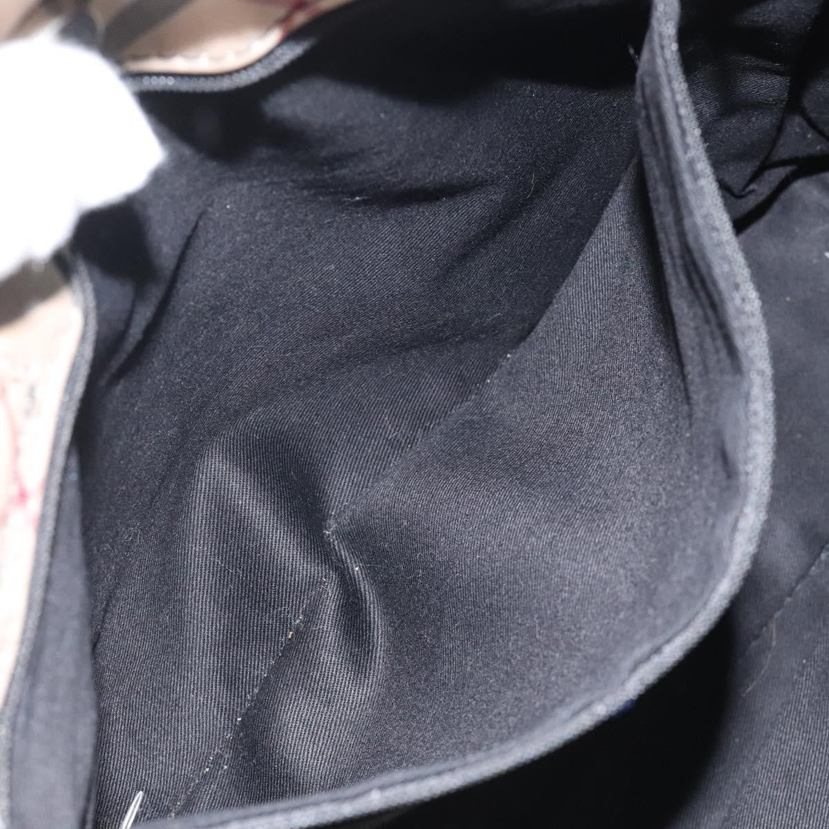 Burberry Nova Check Tote canvas check pattern, BLACK, CANVAS, Tote bag