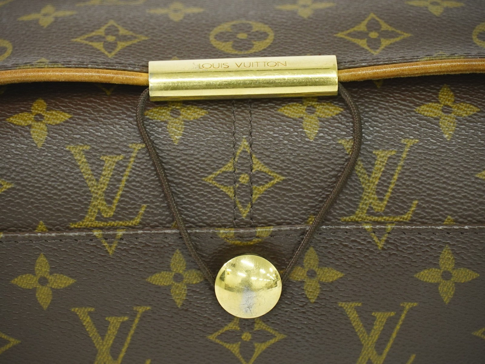 Louis Vuitton Abbesses Messenger Bag Monogram Canvas, Brown, Canvas, Shoulder Bag