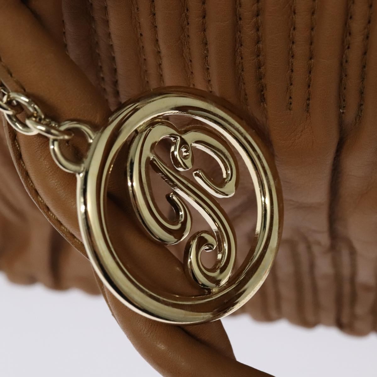 Bally Handbag Leather, BROWN, LEATHER, Handbag