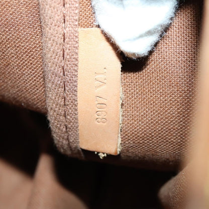 Louis Vuitton Saumur Handbag Monogram Canvas, BROWN, CANVAS, Shoulder bag