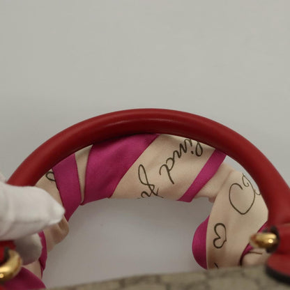 Gucci Convertible Boston Bag Embroidered GG Coated Canvas, BEIGE, CANVAS, Travel bag