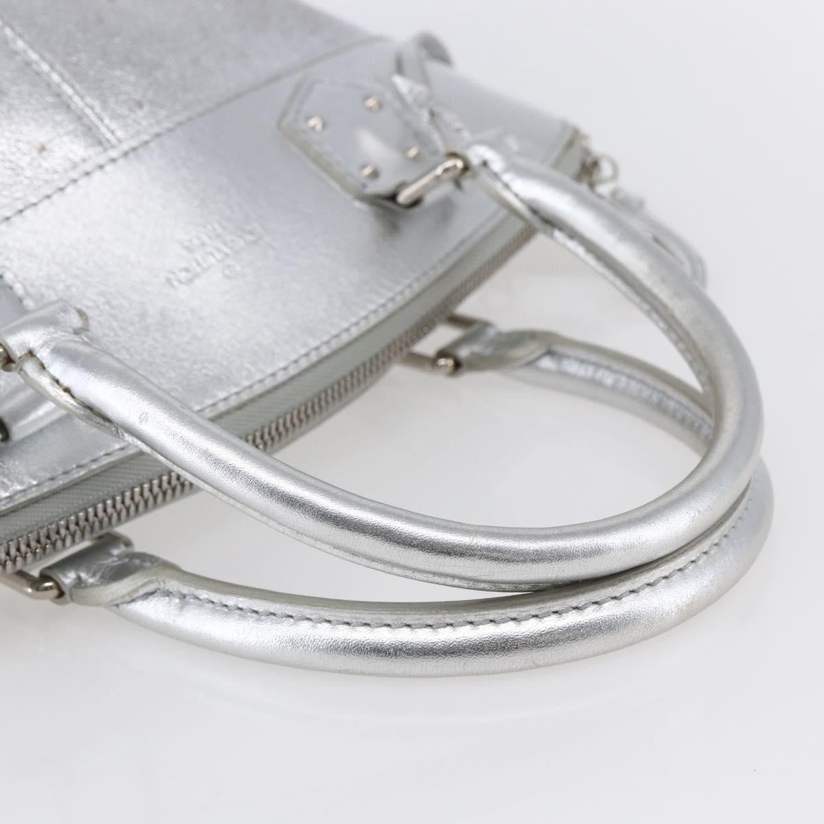 Louis Vuitton Suhali Lockit Handbag Leather, SILVER, LEATHER, Handbag