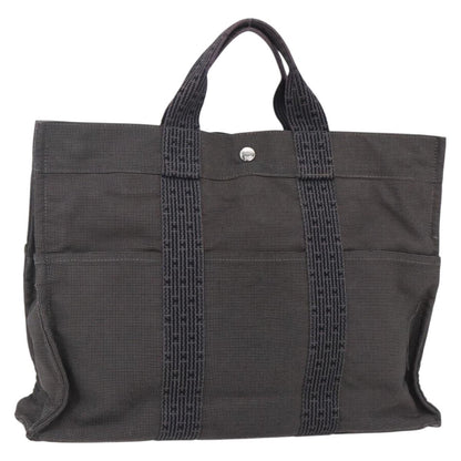 Hermes Fourre-tout Herline Fourre-tout Herline, GRAY, CANVAS, Tote bag