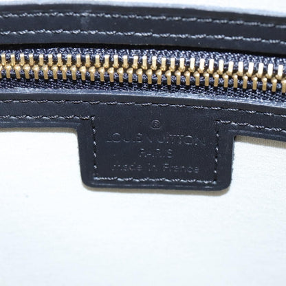 Louis Vuitton Alma Handbag Mini Lin, BLUE, CANVAS, Handbag