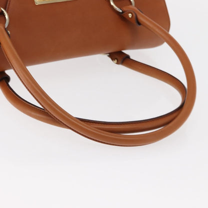 Salvatore Ferragamo Virna Satchel Leather, BROWN, LEATHER, Shoulder bag