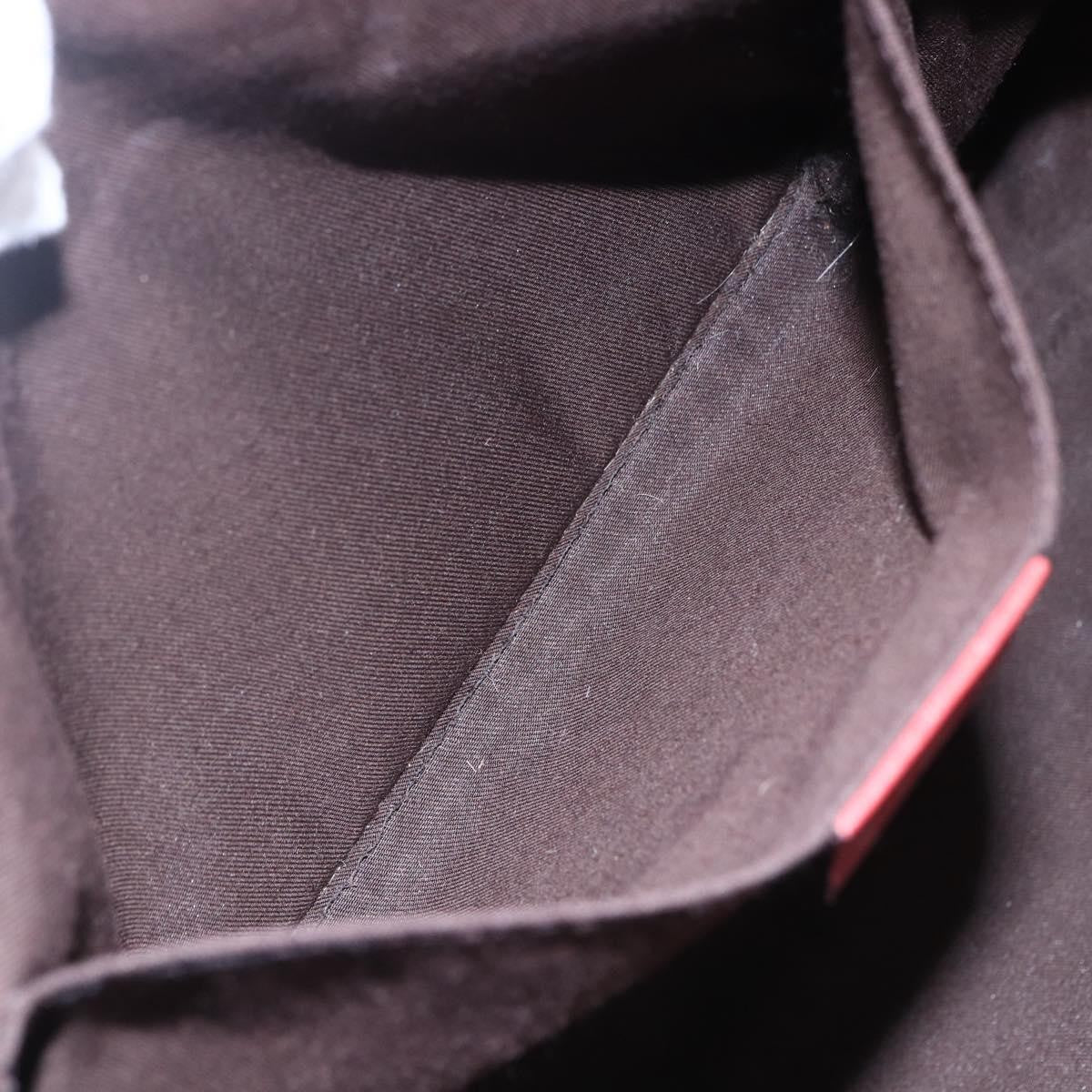 Gucci Vintage tote Leather, RED, LEATHER, Tote bag